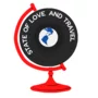 state of love and travel logo
