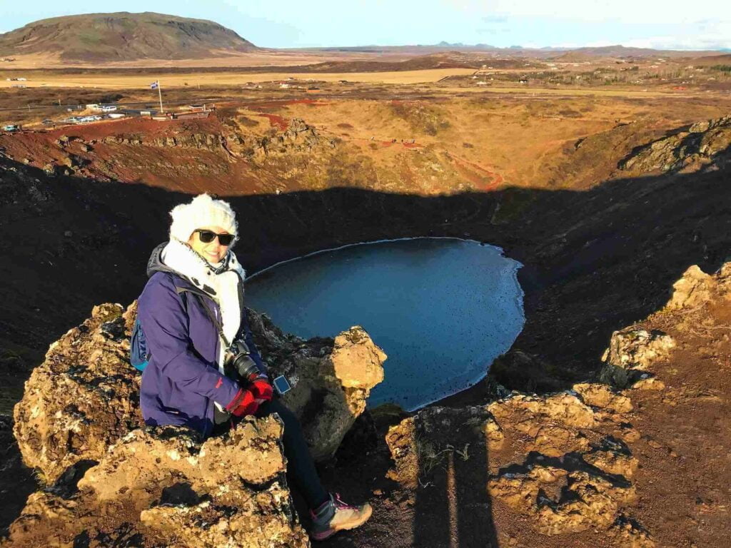 viaggio in islanda - cratere kerid