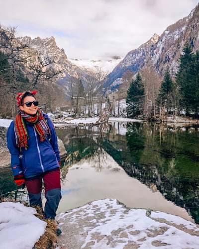 weekend in val di mello inverno