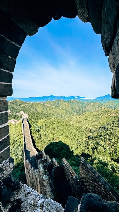 jinshanling come organizzare trekking alla muraglia
