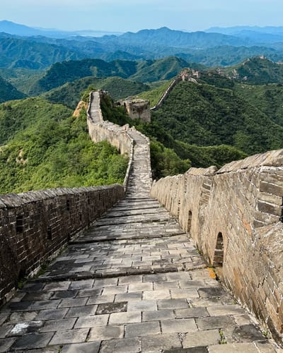 jinshanling muraglia percorso
