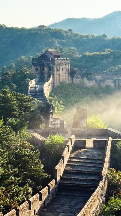 trekking sulla Grande Muraglia Cinese jinshanling