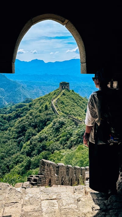 trekking sulla Muraglia - Cina